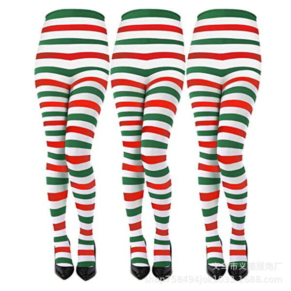 Striped Colorful Sexy Party Fashion Long Romper - Image 2