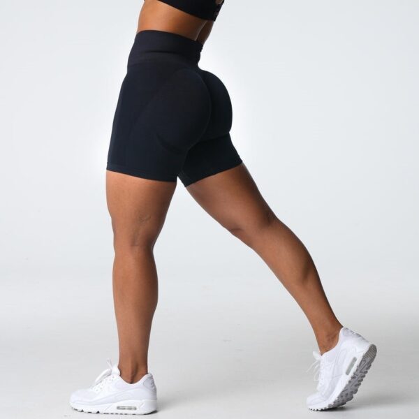 Gluteal Muscle Line Hip Raise Skinny Seamless Shorts Fitness Yoga Shorts - Image 6