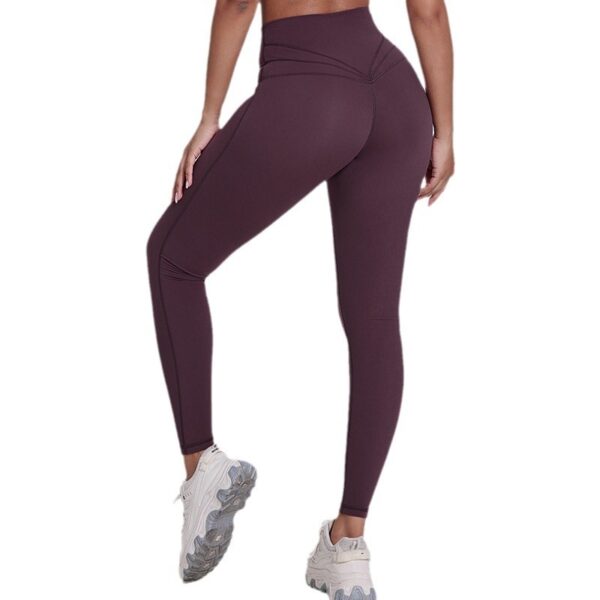 Running Sports Cycling Outdoor Yoga Clothes Belly Contracting Hip Lifting Tights For Women - Image 6
