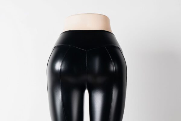 Sports Slim-fitting Solid Color Stitching Yoga Pants Leggings - Image 7