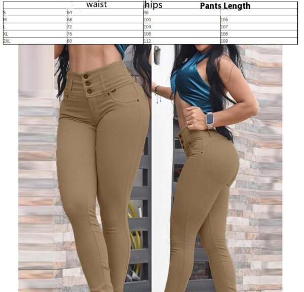 Women's Fashion Casual High Waist Tights - Image 6