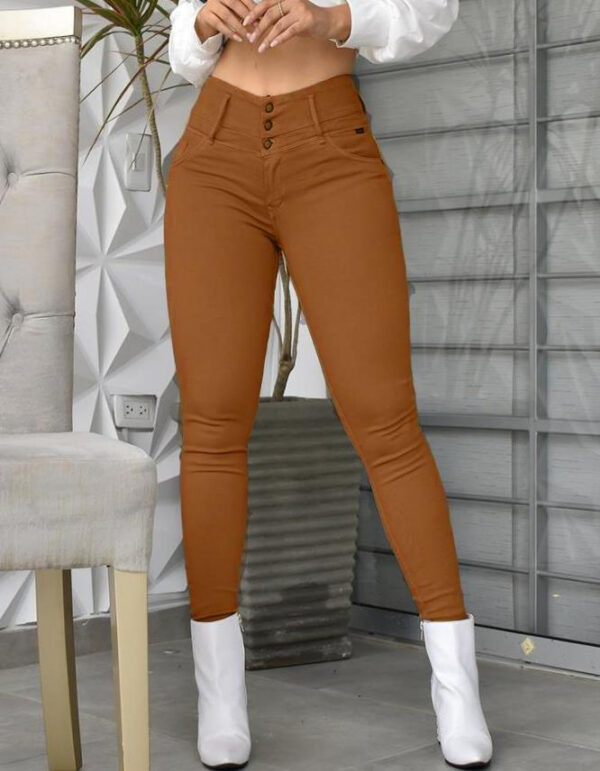Women's Fashion Casual High Waist Tights - Image 2