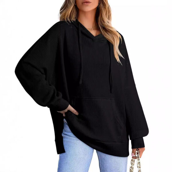 Women's Sweatshirt With Pocket Long Sleeve - Image 5