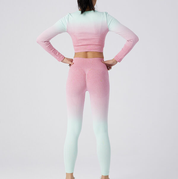 Women's Nylon Yoga Pants Set - Image 2