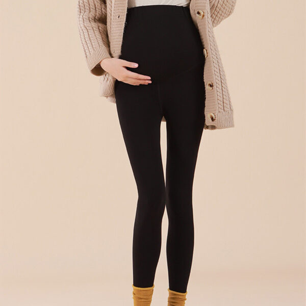Wool Pregnant Women's Pants Extra Thick Warm With Velvet - Image 2