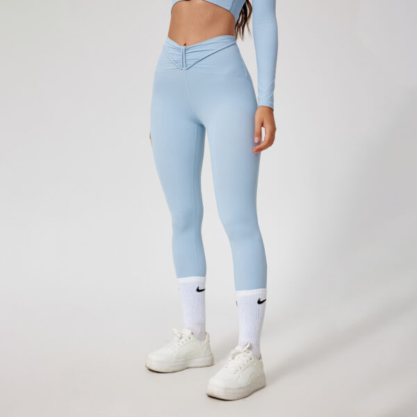 High Waist Seamless Yoga Pants Shaping Leggings - Image 3