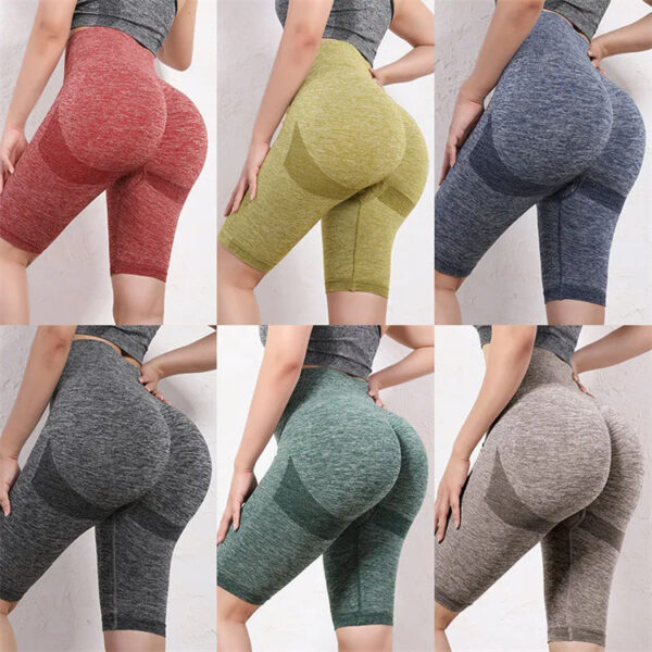 Peach Hip Sports Fitness Tight Pants For Women - Image 9
