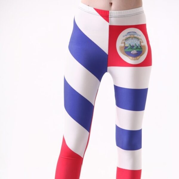 Thin Starry Sky Digital Printing Leggings - Image 4