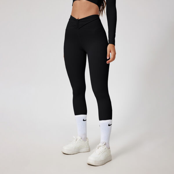 High Waist Seamless Yoga Pants Shaping Leggings - Image 2
