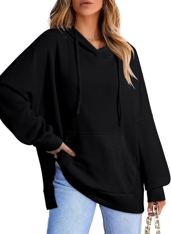 Women's Sweatshirt With Pocket Long Sleeve - Image 3