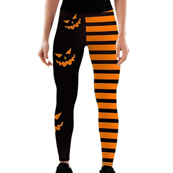 Halloween Yoga Clothes Printed Leggings - Image 2