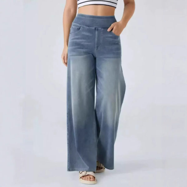 Women's Slim-fit Figure Flattering Pants Jeans - Image 3