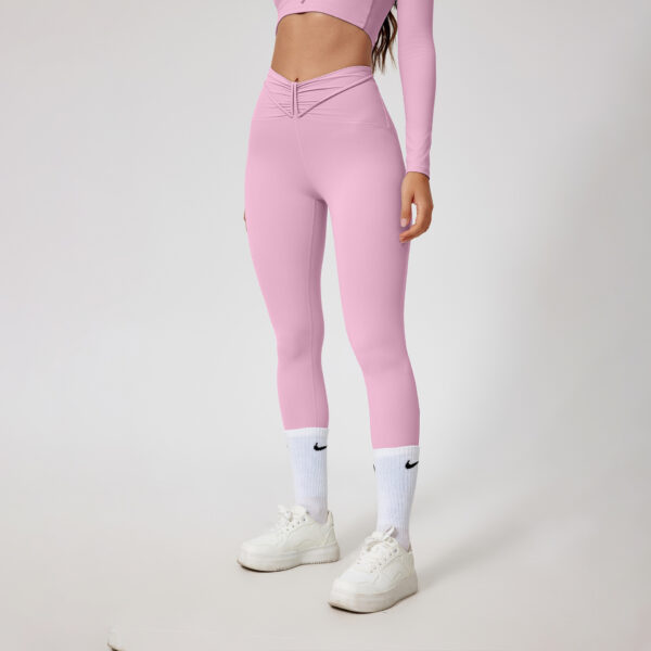 High Waist Seamless Yoga Pants Shaping Leggings - Image 4