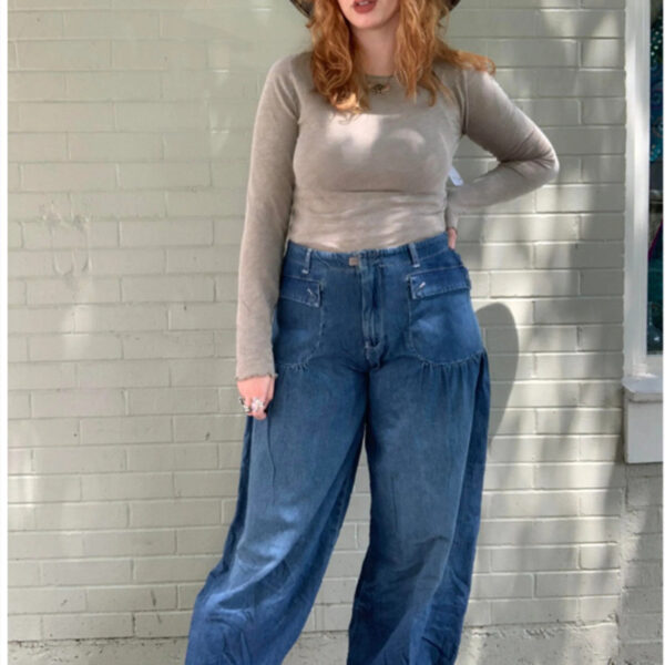 Women's Lotus Wide Leg Jeans - Image 8