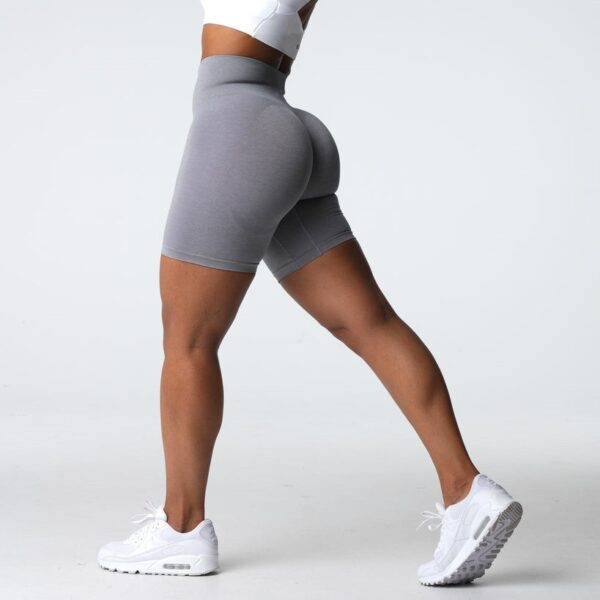 Gluteal Muscle Line Hip Raise Skinny Seamless Shorts Fitness Yoga Shorts - Image 5