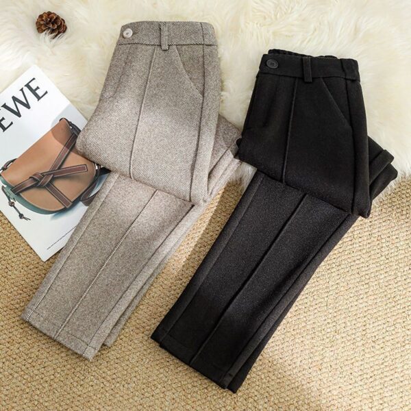 Fleece-lined Thickened Harlan Casual Outdoor Women's Warm Pants - Image 4
