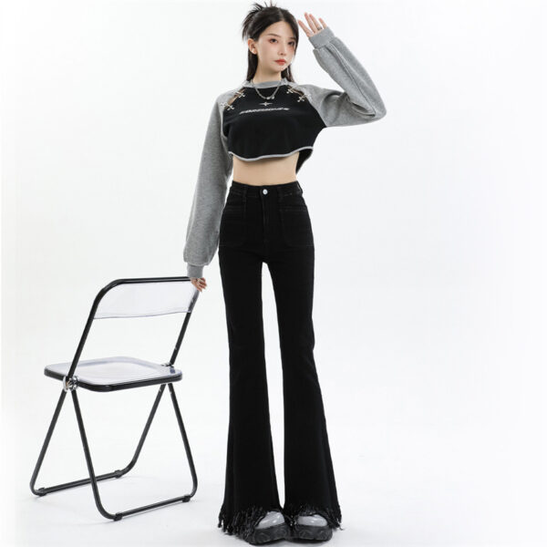 Women's Retro High-elastic Skinny Jeans - Image 5