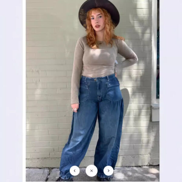 Women's Lotus Wide Leg Jeans - Image 9